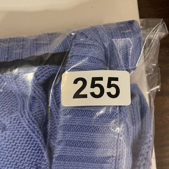 Talbots Women's Small Blue Long Sleeve Bone Button‎ Cardigan - Picture 5 of 5